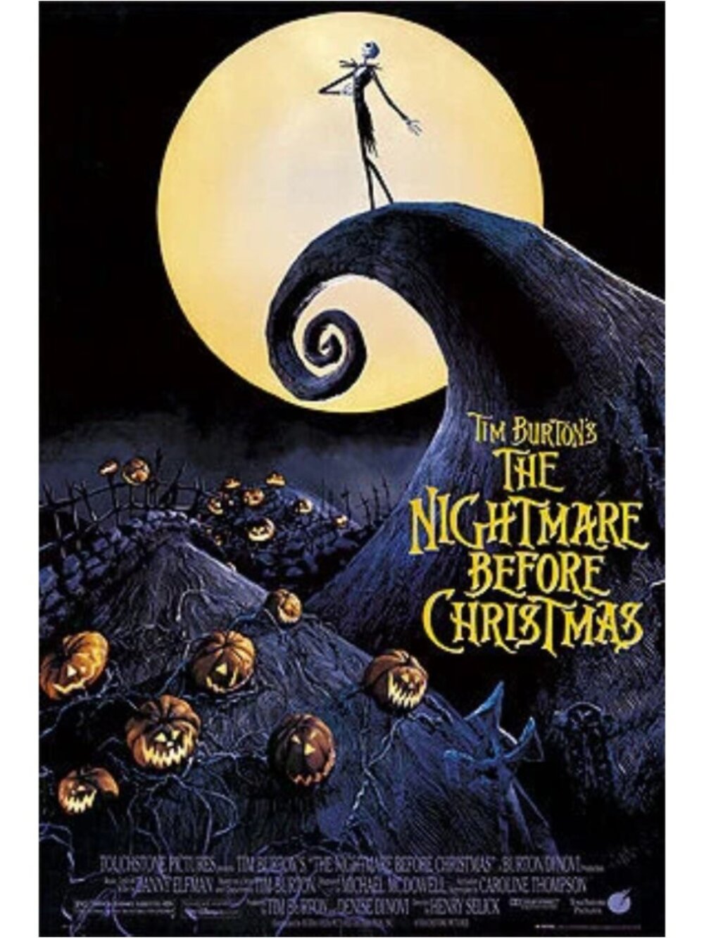 Nightmare Before Christmas - Movie Poster